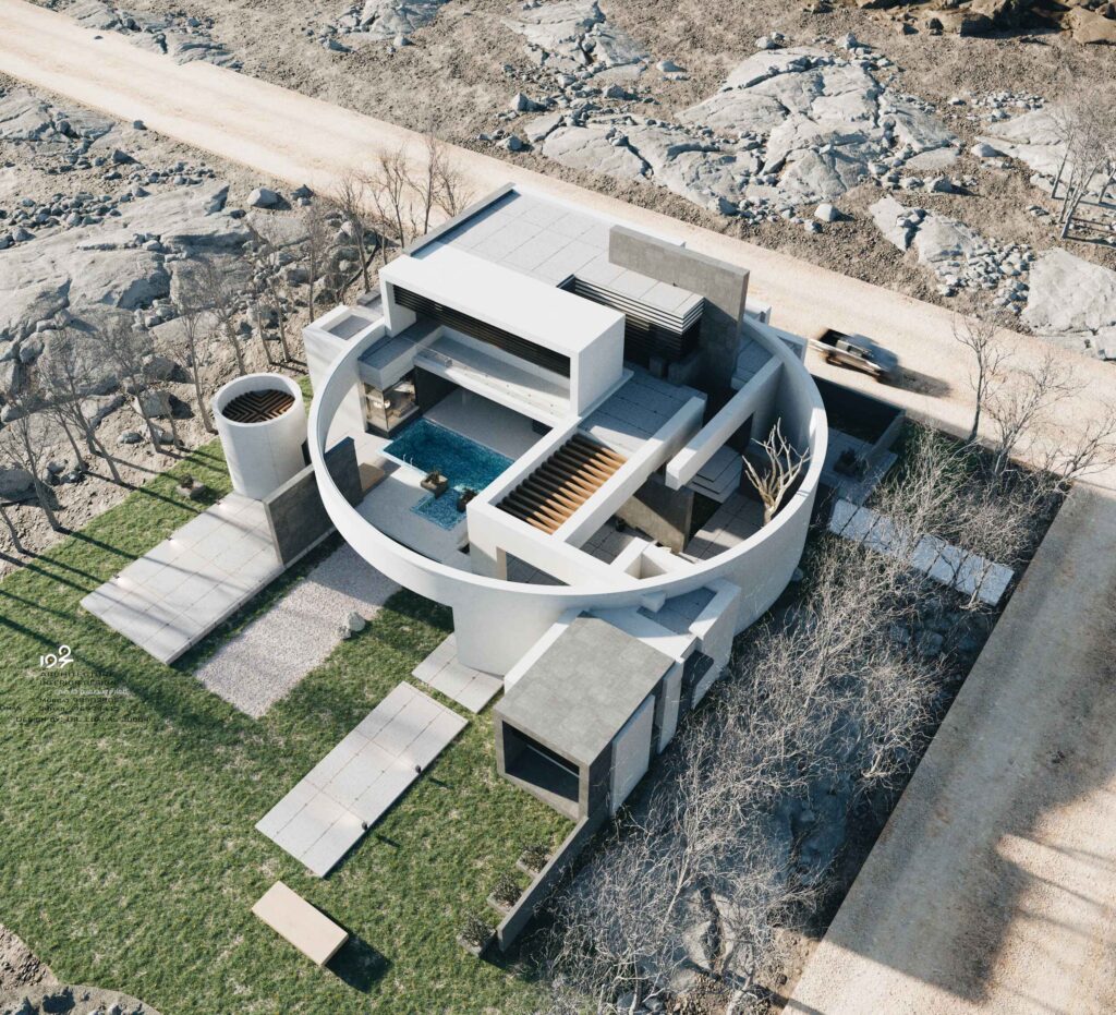 Archiectural Works Creative architectural work - Mehwar Engineering Consultancy